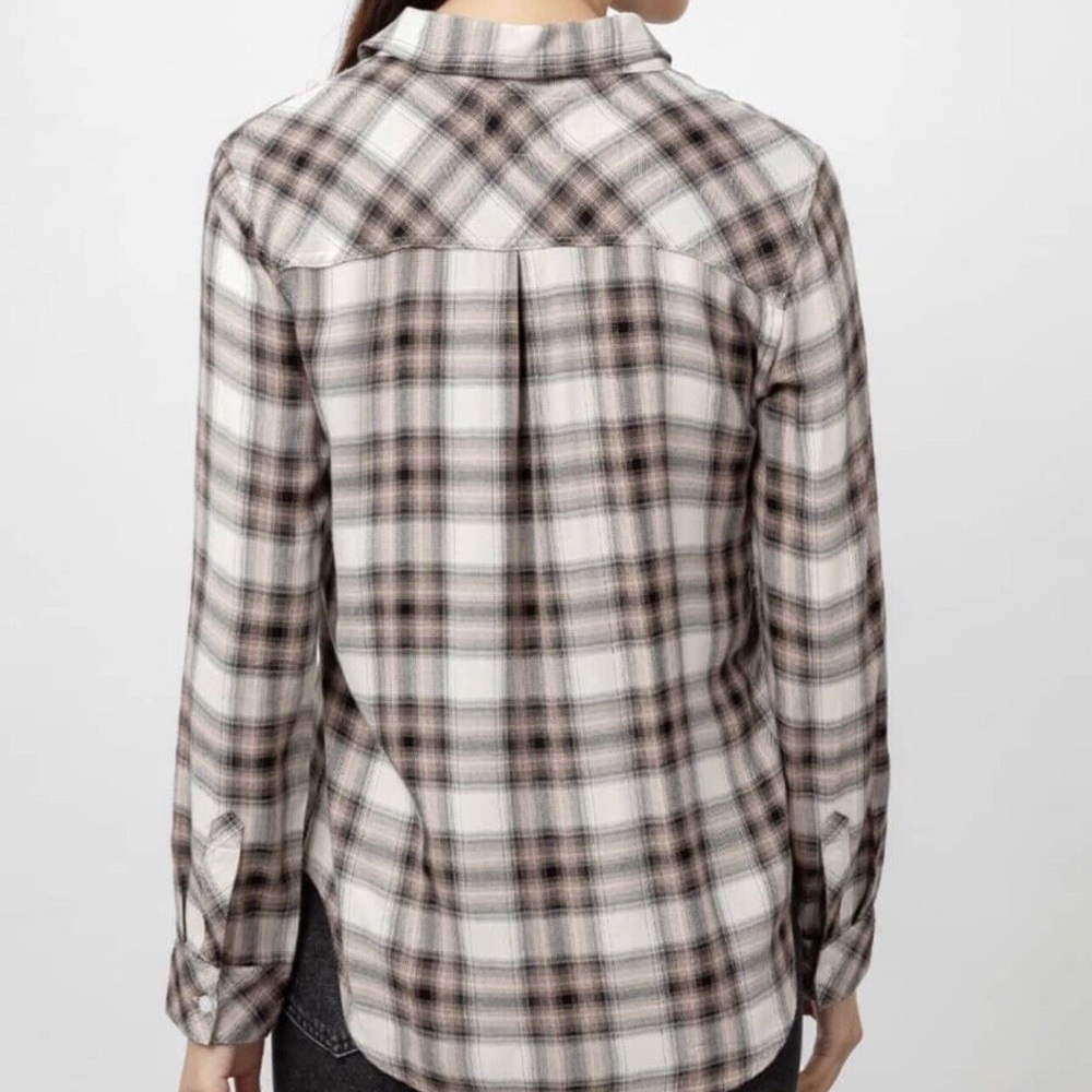 Rails Soft Plaid Button Up Shirt - image 3